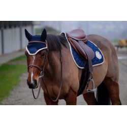 Bonete anti-moscas Equithème Denim Azul marino