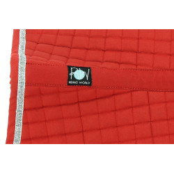 Tapijt Riding World Girly Roja Rojo