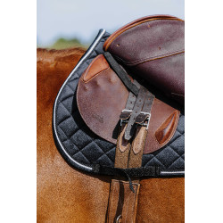 Manta de montar Riding World de terciopelo Negro