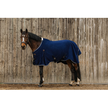 Camisa polar Equithème Vague Azul marino Camisa polar Equithème Vague Azul marino