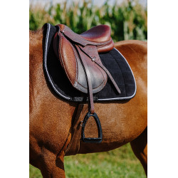 Manta de montar Riding World Corduroy Negro