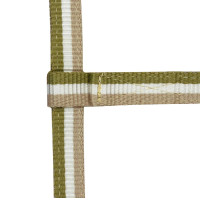 Cabezada ajustable para potro Choco / blanco / cielo Marr&amp;amp;amp;oacute;n