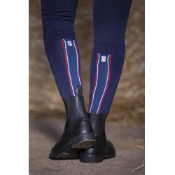 Calcetines Equi-Theme Classic azul/blanco/rojo Azul marino