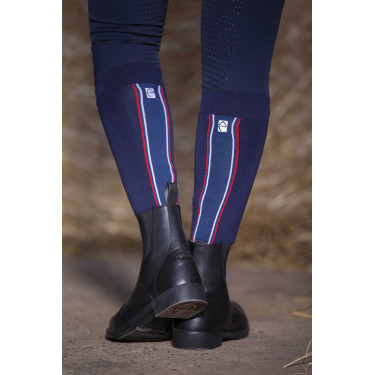 Calcetines Equi-Theme Classic azul/blanco/rojo Azul marino