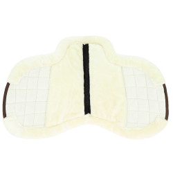 Mantilla Equithème Pro con forma Chocolate Marrón Mantilla Equithème Pro con forma Chocolate Marrón