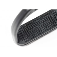 Estribos perfilados Horze Negro