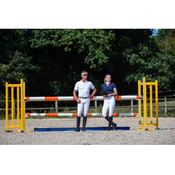 Polo Equithème Wellington Blanco