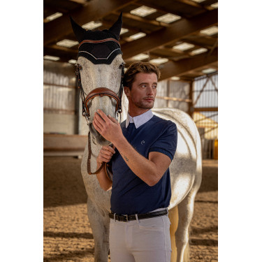 Polo Equithème Wellington Azul marino