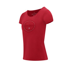 Camiseta Equithème Anna Cereza Rojo