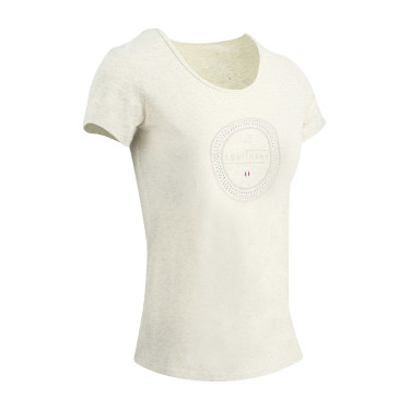 Camiseta Equithème Anna Crema Beige Camiseta Equithème Anna Crema Beige