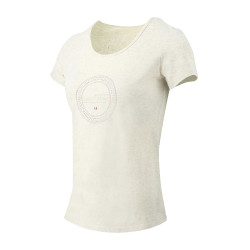 Camiseta Equithème Anna Crema Beige Camiseta Equithème Anna Crema Beige