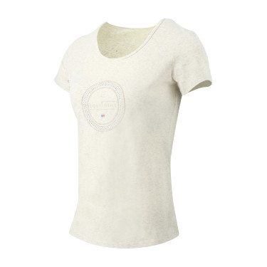 Camiseta Equithème Anna Crema Beige Camiseta Equithème Anna Crema Beige