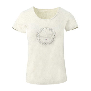Camiseta Equithème Anna Crema Beige Camiseta Equithème Anna Crema Beige