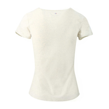 Camiseta Equithème Anna Crema Beige Camiseta Equithème Anna Crema Beige