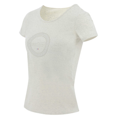 Camiseta Equithème Anna Crema Beige Camiseta Equithème Anna Crema Beige