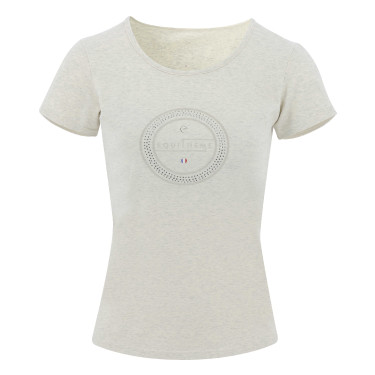 Camiseta Equithème Anna Crema Beige Camiseta Equithème Anna Crema Beige