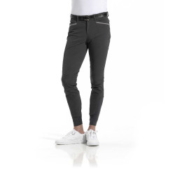 Pantalón Equitheme Georg para caballeros Antracita Gris