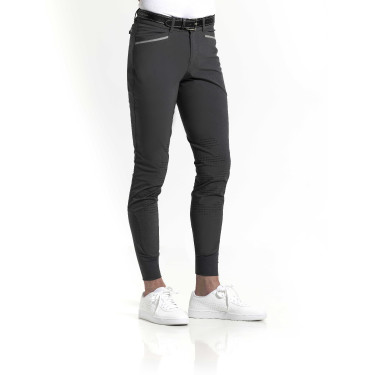 Pantalón Equitheme Georg para caballeros Antracita Gris