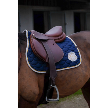 Manta de montar Equithème Denim Azul marino