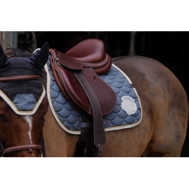 Manta de montar Equithème Denim Gris Manta de montar Equithème Denim Gris