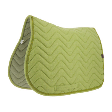 Manta de montar Equithème Chevron Mostaza Amarillo