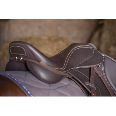 Silla Close Contact Norton Club Rexine Evol Castaño Marrón