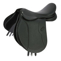 Silla mixta Norton Club Rexine Evol Negro