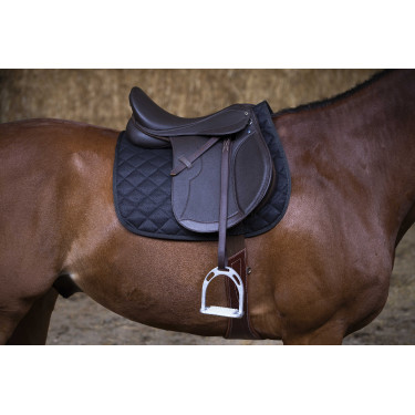 Silla mixta Norton Club Rexine Evol Castaño Marrón