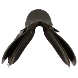 Silla mixta Norton Club Rexine Evol Castaño Marrón