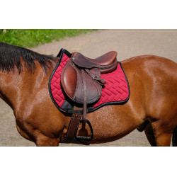 Manta de montar Equithème Impulsion Burdeos