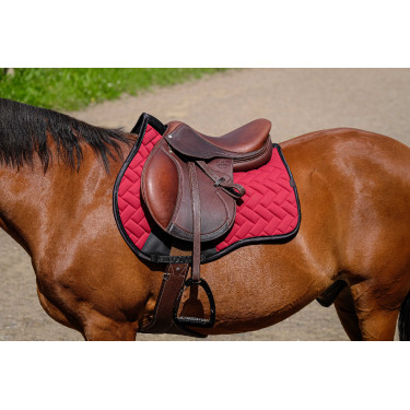Manta de montar Equithème Impulsion Burdeos