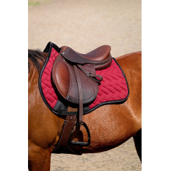 Manta de montar Equithème Impulsion Burdeos