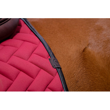 Manta de montar Equithème Impulsion Burdeos