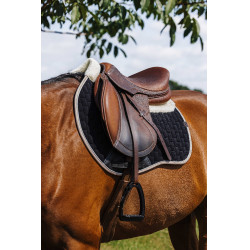 Manta de montar Equithème Dinard Negro Manta de montar Equithème Dinard Negro