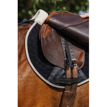 Manta de montar Equithème Dinard Negro Manta de montar Equithème Dinard Negro