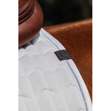 Almohadilla de montar Equithème Eclat Blanco