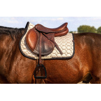 Manta de montar Equithème Pretty Beige