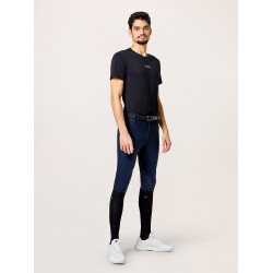 Camiseta de hombre Equestrian Stockholm de manga corta Negro