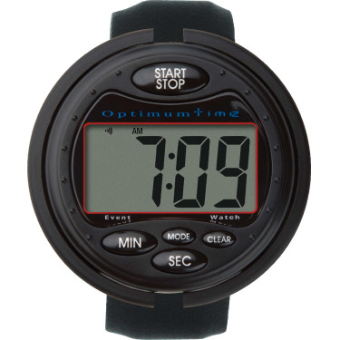 Cronómetro Optimum Time Negro