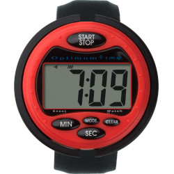Cronómetro Optimum Time Roja Rojo