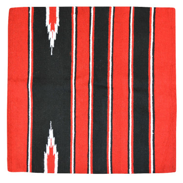 Westride Navajo Alfombra de algodón/acrílico Rojo / negro / blanco
