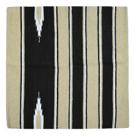 Westride Navajo Alfombra de algodón/acrílico Beige / black / blanco