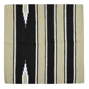 Westride Navajo Alfombra de algodón/acrílico Beige / black / blanco