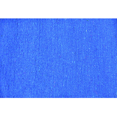 Westride Navajo Alfombra Algodón/Acrílico liso Azul real