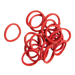 Gomas para crines Hippo-Tonic Roja Rojo