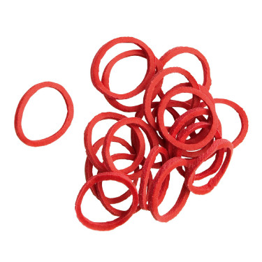 Gomas para crines Hippo-Tonic Roja Rojo