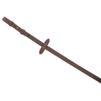 Riendas de cuero liso Eric Thomas Pro Havana Marrón