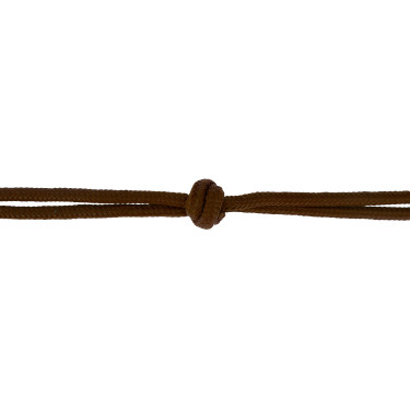 Cabezada de cuadra natural de cuerda Fin Castaño Marr&amp;amp;amp;oacute;n