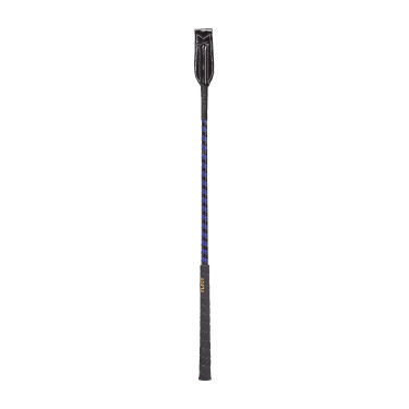 Fusta Fleck lengüeta barnizada Azúl / negro