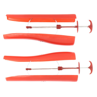 Horma para botas de poliPropileno Roja Rojo